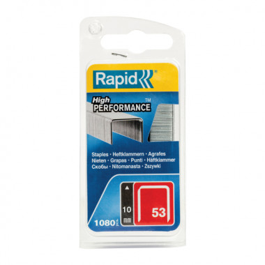 Zszywki Rapid z drutu cienkiego nr 53 (10 mm) - opakowanie 1080 szt. RAPID-40109504