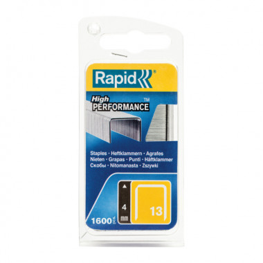 Zszywki Rapid z drutu cienkiego nr 13 (4 mm) - opakowanie 1600 szt. RAPID-40109518