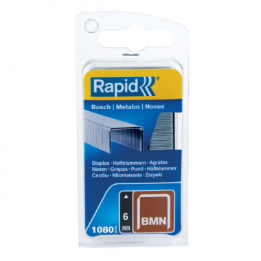 Zszywki Rapid BMN z drutu cienkiego (6 mm) - opakowanie 1080 szt. RAPID-40109555