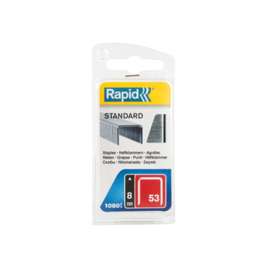 Zszywki Rapid z drutu cienkiego nr 53 (8 mm) - opakowanie 1060 szt. RAPID-40109561