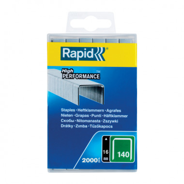 Zszywki Rapid z drutu płaskiego nr 140 (16 mm) - opakowanie 2000 szt. RAPID-5000091