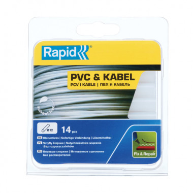 Klej do PVC i kabli Rapid 12 mm RAPID-5000695