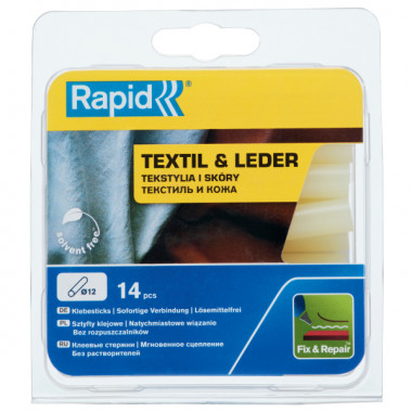 Klej do tekstyliów i skóry Rapid 12 mm RAPID-5001417