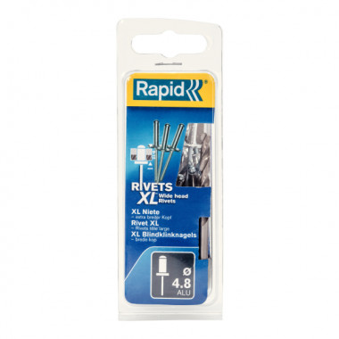 Nity Rapid XL ?4,8 x 20 mm - opakowanie 25 szt. zawiera wiertło RAPID-5000667