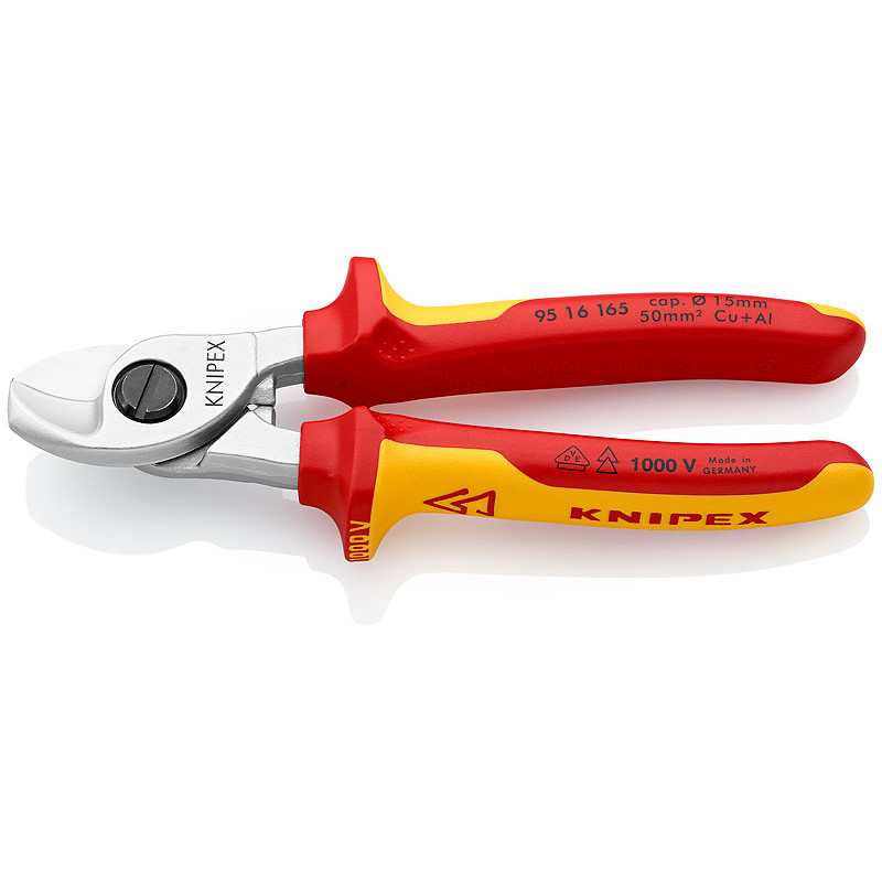 KNIPEX NOŻYCE DO CIĘCIA KABLI  165mm 