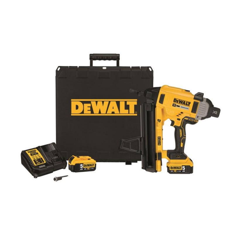 DEWALT GWOŹDZIARKA DO BETONU 18V 13-57mm 2x5,0Ah BEZSZCZOTKOWA DCN890P2 