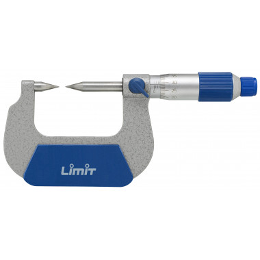 Mikrometr ze stożkowymi końcówkami pomiarowymi Limit 0-25 mm LIMIT 95640108