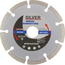 TARCZA DIAMENTOWA SEGMENTOWA  125 x 22,2 x 7mm 