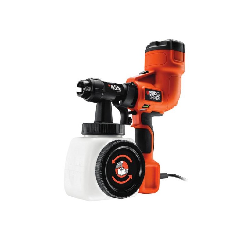 BLACK+DECKER PISTOLET DO MALOWANIA / NATRYSKOWY 400W 