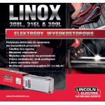 LINCOLN ELEKTRODA LINOX 316L 4,0mm 3,12kg DO STALI WYSOKOSTOPOWYCH 