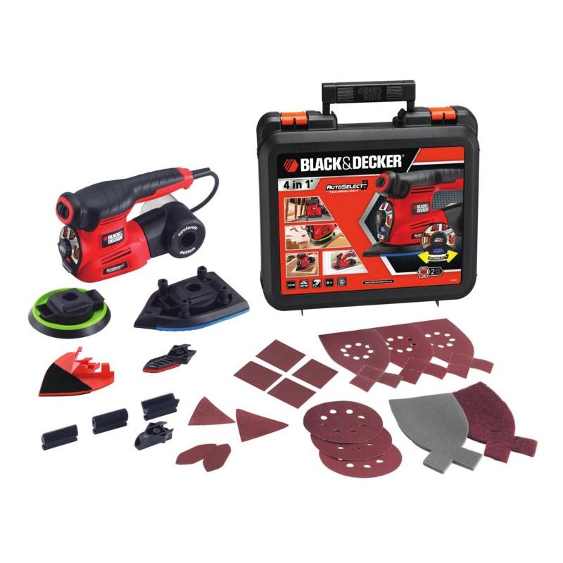 BLACK+DECKER SZLIFIERKA OSCYLACYJNA WIELOFUNKCYJNA 220W KA280K 