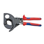 KNIPEX NOŻYCE DO CIĘCIA KABLI I PRZEWODÓW ZAPADKOWE DO FI52mm 