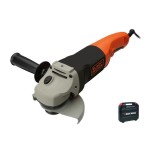 BLACK+DECKER SZLIFIERKA KĄTOWA 125mm 1200W WALIZKA KG1202K 