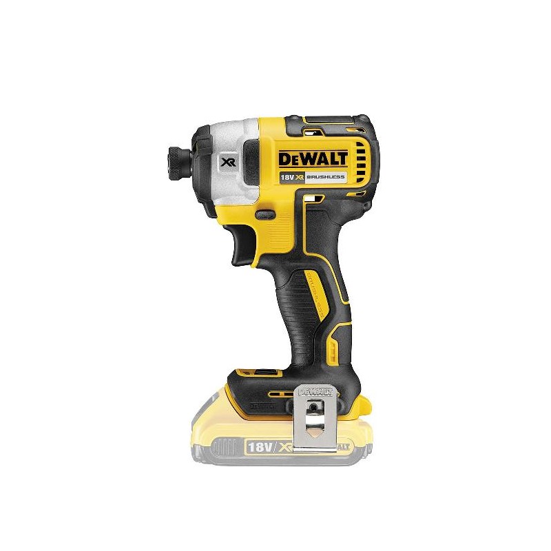 DEWALT ZAKRĘTARKA UDAROWA 18V 205Nm 3-BIEGI BEZ AKUMULATORÓW I ŁADOWARKI BRUSHLESS TSTAK DF887NT 