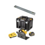 DEWALT FLEXVOLT PILARKA TARCZOWA - ZAGŁĘBIARKA 54V 2x6,0Ah SZYNA 1,5m DCS520T2R 