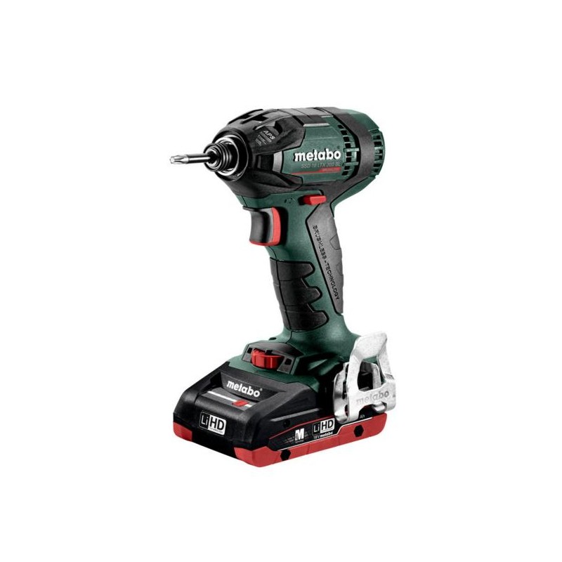 METABO ZAKRĘTARKA UDAROWA 18V SSD 18 LTX 200 BL 200Nm 2x4,0Ah LiHD 