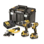 DEWALT ZESTAW COMBO 18V DCK383P2T (DCD796+DCF887+DCG412) 2x5,0Ah TSTAK 