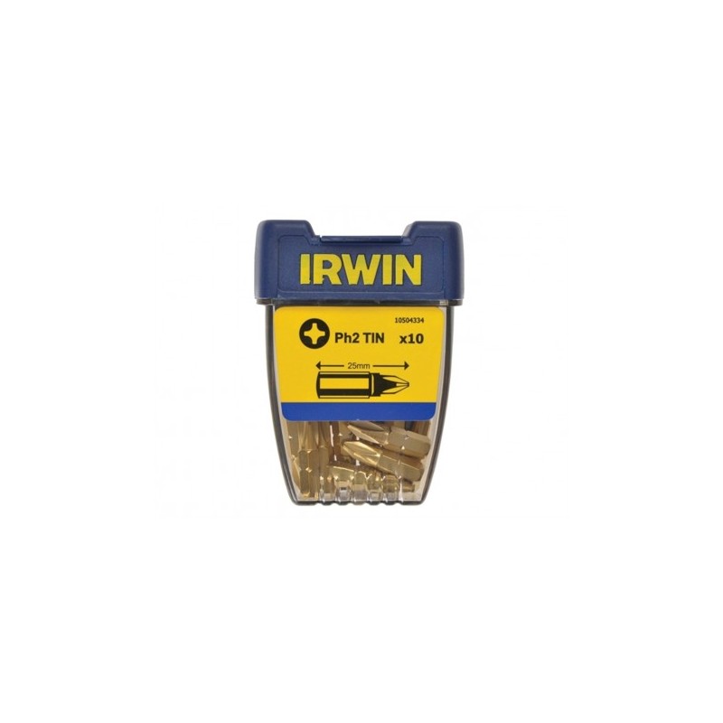 IRWIN KOŃCÓWKA PH2 x 25mm TIN /10szt. 