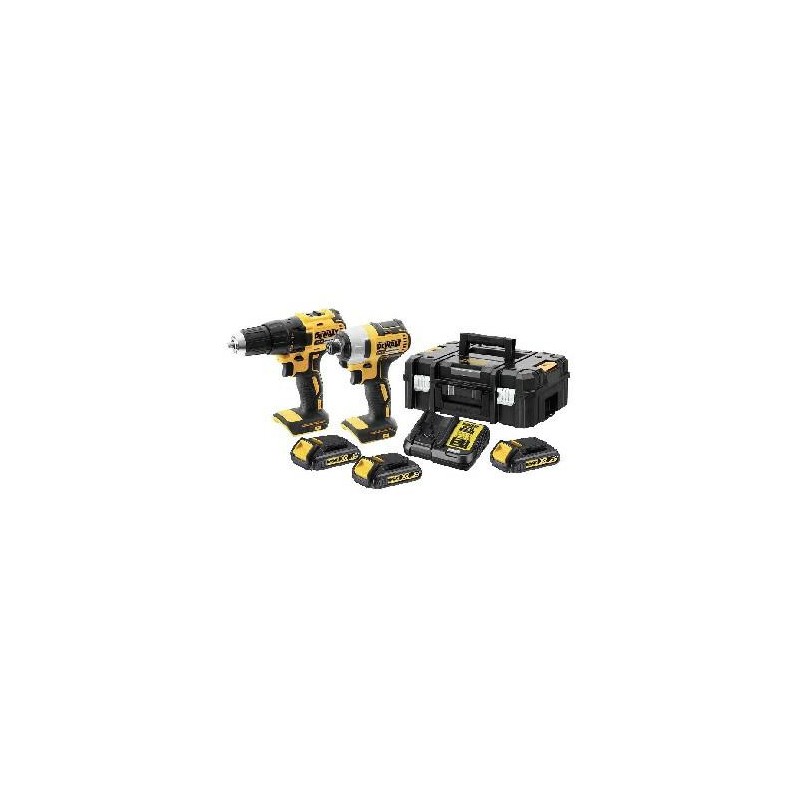 DEWALT.ZESTAW COMBO 18V (DCD778, DCF787) 3x1.5Ah TSTAK II DCK2060S3T 