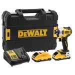 DEWALT ZAKRĘTARKA UDAROWA 18V 190Nm 2x3,0Ah TSTAK DCF809L2T 