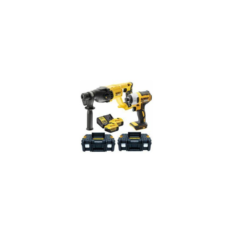 DEWALT.ZESTAW COMBO 18V DCK2023M2T (DCH133 + DCF787) 2x4,0Ah 