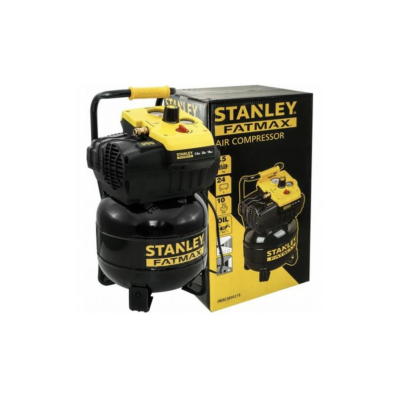 STANLEY SPRĘŻARKA BEZOLEJOWA  24L / 10BAR FMXCM0021E 