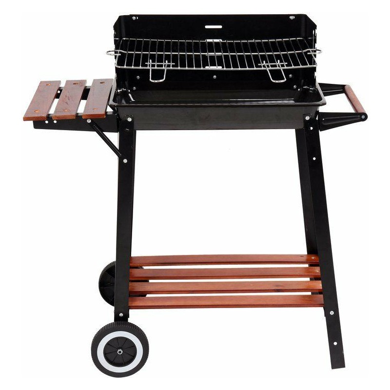 LUND GRILL WĘGLOWY Z PÓŁKĄ RUSZT 48x28 cm 