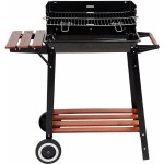 LUND GRILL WĘGLOWY Z PÓŁKĄ RUSZT 48x28 cm 