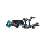 MAKITA ZESTAW COMBO 40Vmax XGT (GA005G+DF001G+TD001G+JR001G) 2x4,0Ah +ADP010 +TORBA 