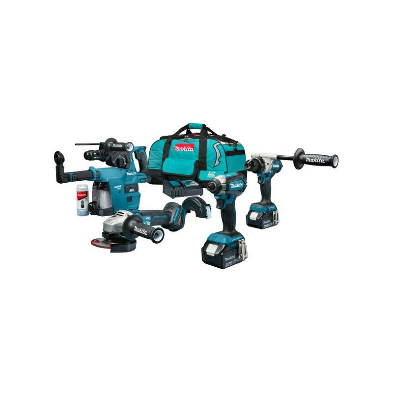 MAKITA ZESTAW COMBO 18V (DGA504+DDF486+DTD153) DLX4155TX1 