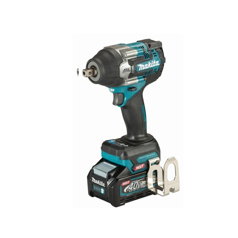 MAKITA KLUCZ UDAROWY 40Vmax XGT 1/2" 2x4,0Ah 750Nm ZAPADKA TW008GM201 