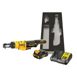 DEWALT GRZECHOTKA 12V 54Nm 1/4" 1x3,0Ah Z WYTŁOCZKĄ DO WÓZKA DCF504L1G 