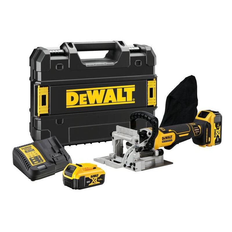 DEWALT FREZARKA LAMELOWNICA 18V 2x5,0Ah TSTAK DCW682P2 