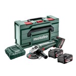 METABO.SZLIFIERKA KĄT.W 18 L 9-125 QUICK 3x4,0Ah 