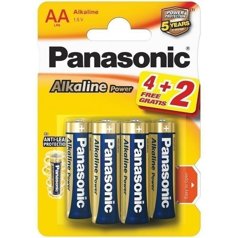 PANASONIC BATERIA ALK.LR6E/ BL6szt. 