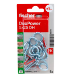 KOŁEK 5x25 DUOPOWER HAK OCZKO BLISTER FISCHER 535014