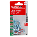 KOŁEK 6x30 DUOPOWER HAK OCZKO BLISTER FISCHER 535005