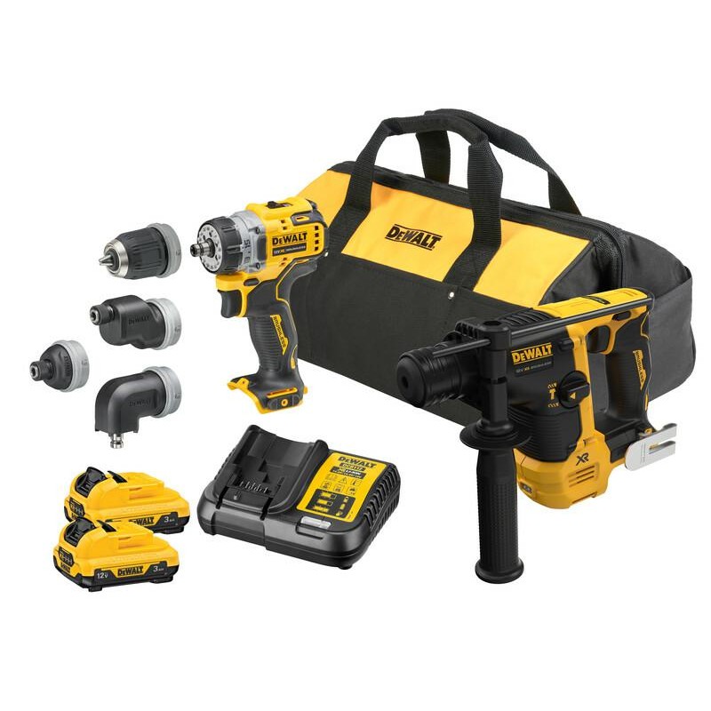 DEWALT ZESTAW COMBO 12V DCK2101L2 (DCH072 DCD703) 2x3,0Ah TORBA 