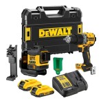 DEWALT ZESTAW COMBO 18V DCK2095D2T (DCD805+LASER 3x360 DCLE34031) 2x2,0Ah TSTAK 