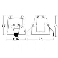 CZUJNIK RUCHU MD-24 COM1 DE  BIA