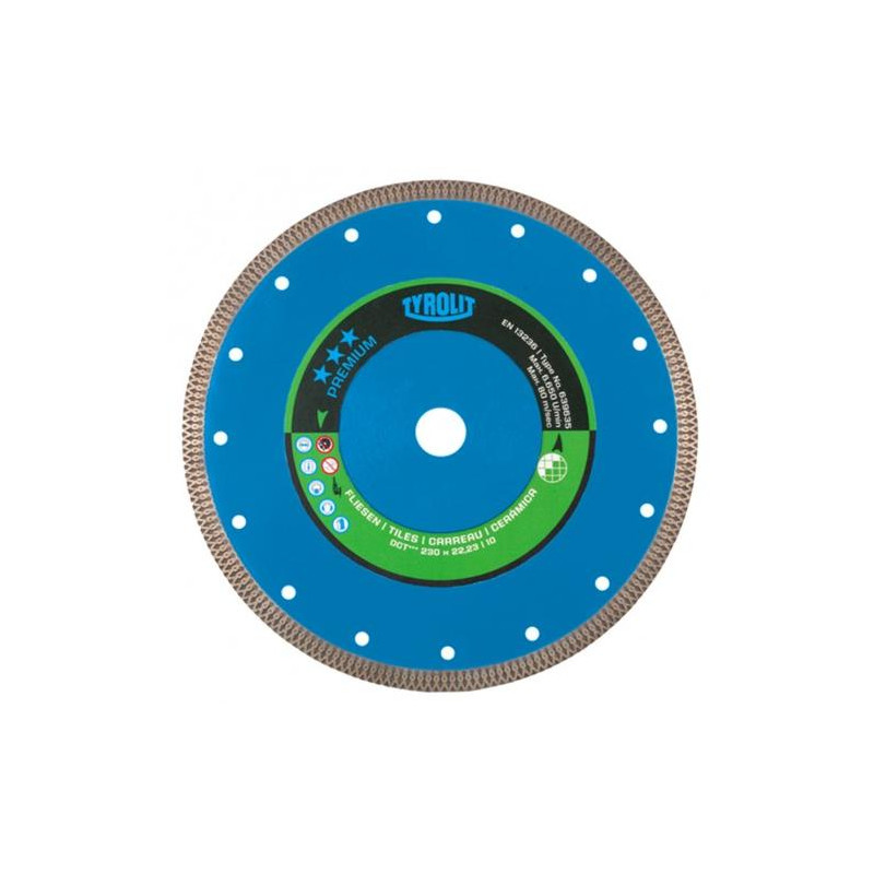 TARCZA D. GRES DCT*** 180/25,4mm/TYROLIT 