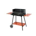 LUND GRILL WĘGLOWY Z PÓŁKAMI RUSZT 53x33cm 