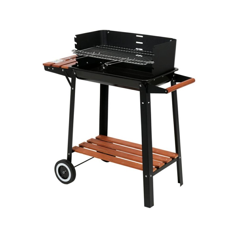 LUND GRILL WĘGLOWY Z PÓŁKĄ, RUSZT 48x26.5cm 