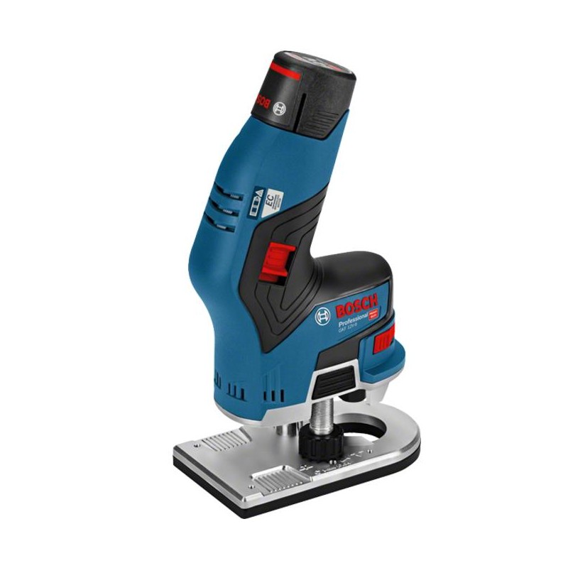 BOSCH FREZARKA DO KRAWĘDZI GKF 12V-8 2x3,0Ah LB 