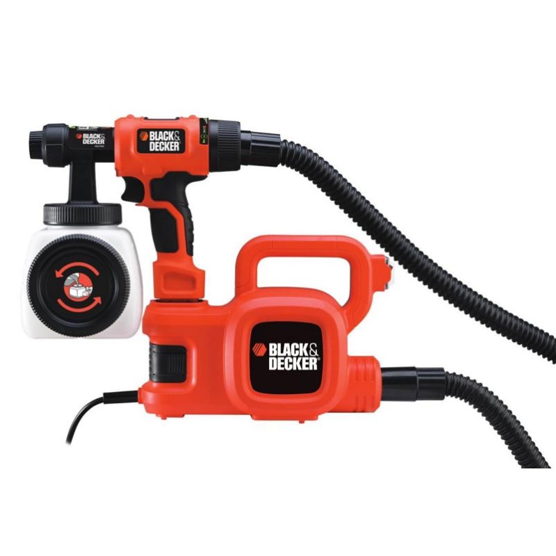 BLACK+DECKER PISTOLET DO MALOWANIA / NATRYSKOWY Z BAZĄ PODŁOGOWĄ 