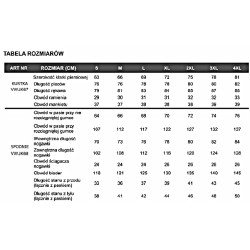 BETA KOMPLET PRZECIWDESZCZOWY VIZWELL VWJK67 + VWJK68 OSTRZEGAWCZY ( POMARAŃCZOWY ) - ROZMIAR XXL 