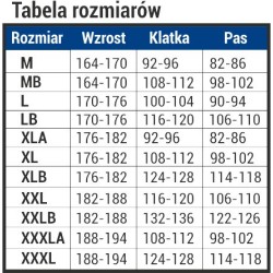 UBRANIE ROBOCZE NIEBIESKIE KAPER - ROZMIAR  XL 