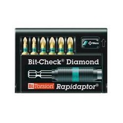 WERA BITY DIAMENTOWE + UCHWYT RAPIDATOR 8755-6 BDC BITY PZ 