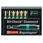 WERA BITY DIAMENTOWE + UCHWYT RAPIDATOR 8755-6 BDC BITY PZ 