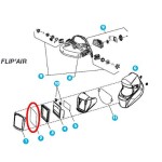 WELDLINE OSŁONA PRZEDNIA DO PRZYŁBICY FLIP AIR 